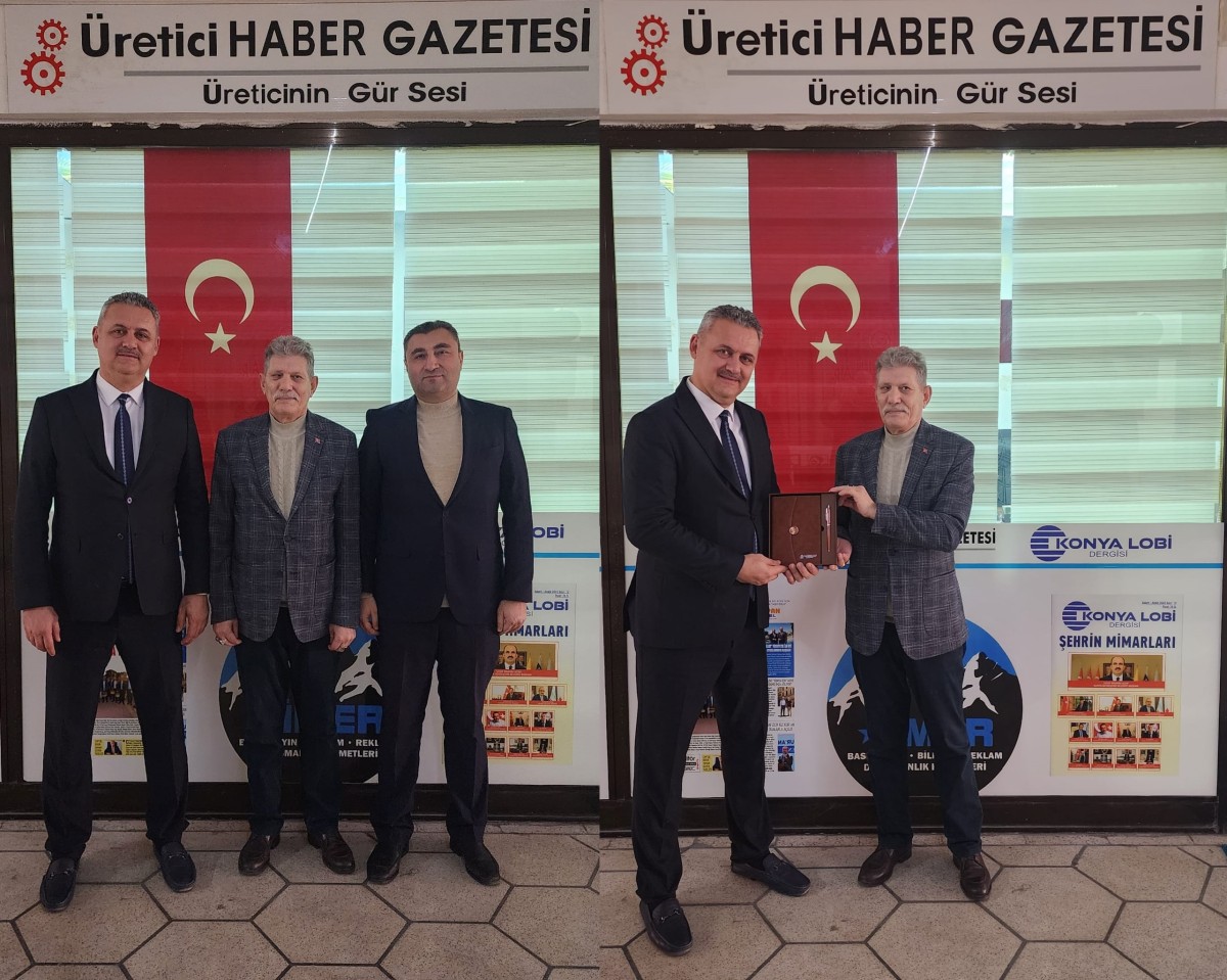 İl Sağlık Müdürü Yusuf Yavuz’dan Üretici Haber Gazetesine Ziyaret