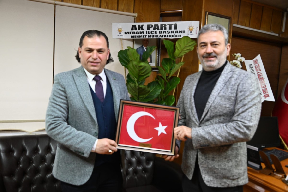 AK Parti Meram'dan, Tezel’e Hayırlı Olsun Ziyareti