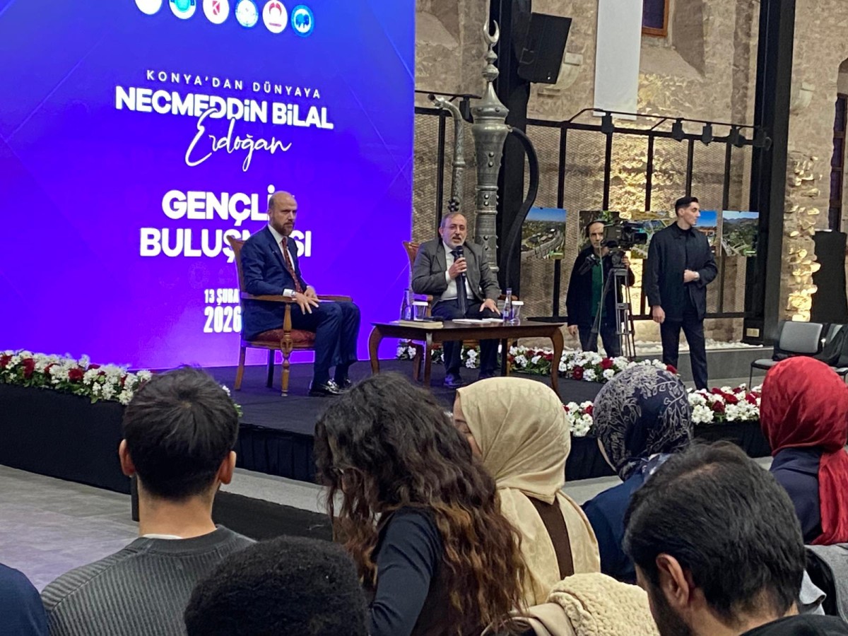 Bilal Erdoğan Konya’da Gençlerle Buluştu