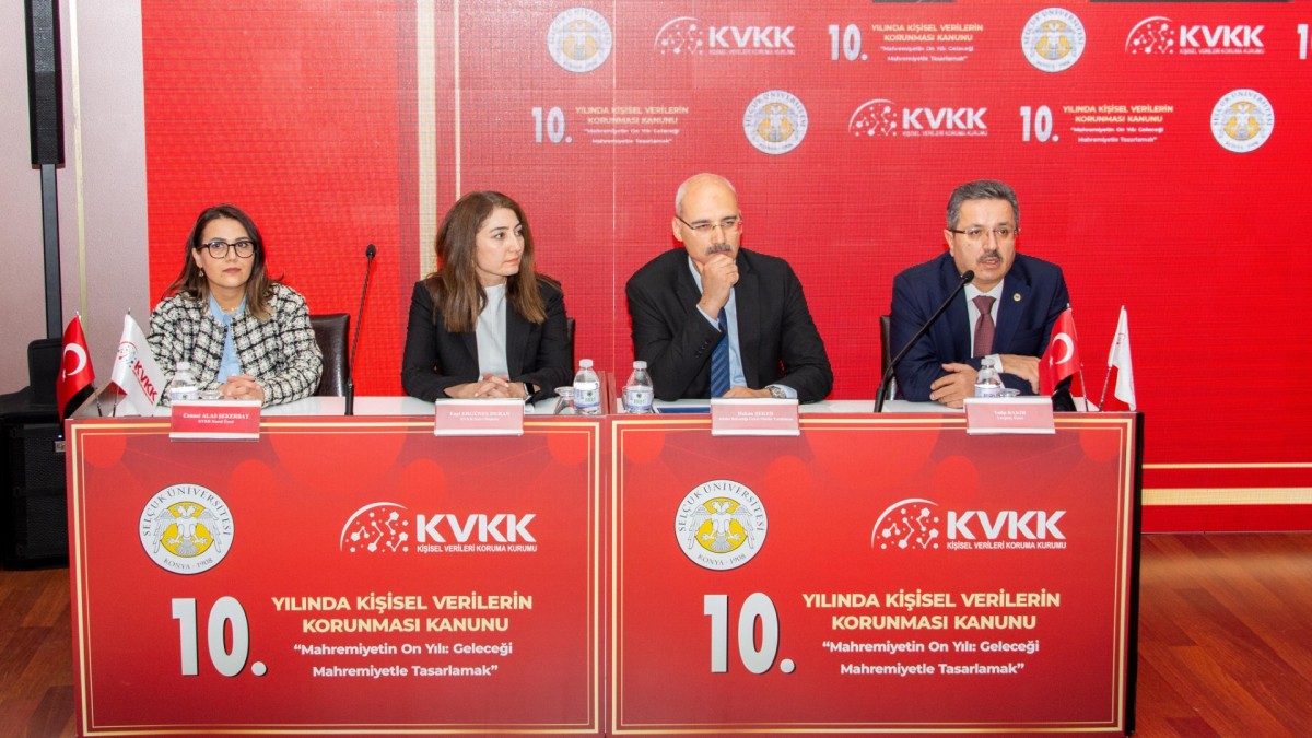 KVKK’nin 10 yılı, Selçuk Üniversitesinde Değerlendirildi