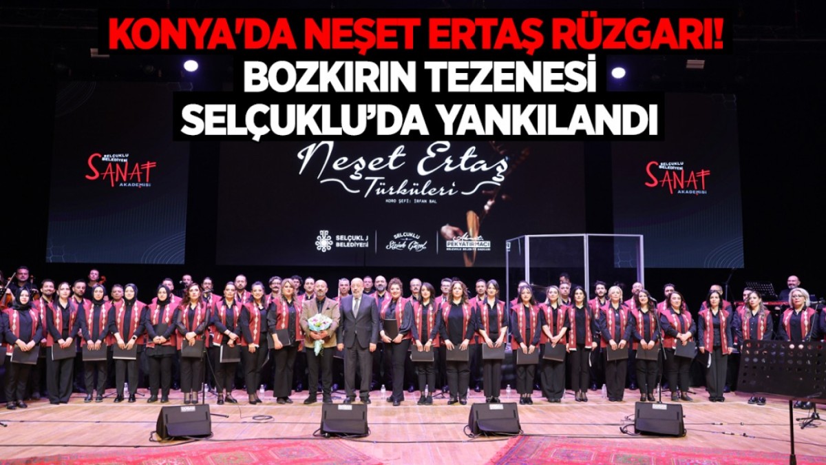 Bozkırın Tezenesi, Selçuklu’da Yankılandı