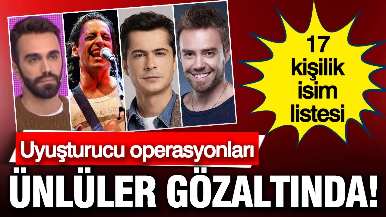Ünlülere Uyuşturucu Soruşturmasında Yeni Operasyon