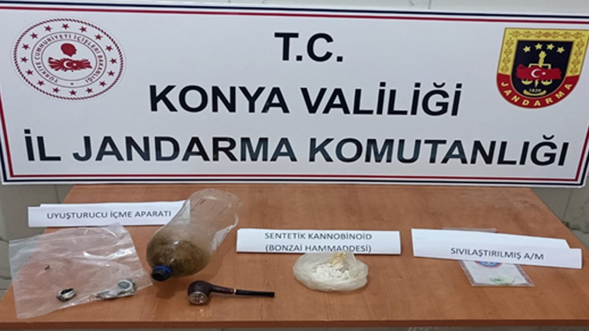 Konya'da Uyuşturucu Operasyonu!