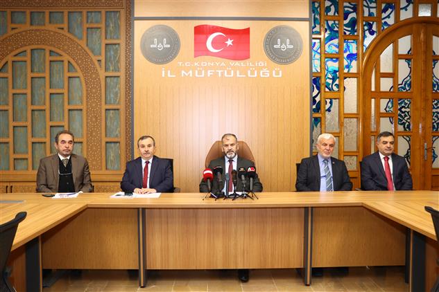 Konya İl Müftülüğü 2026 Ramazan Ayı Basın Açıklaması