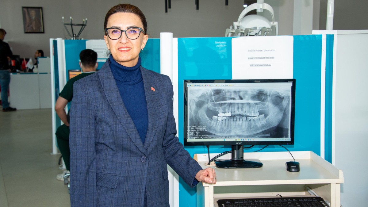 Selçuk Üniversitesi, Beyhekim’de Ağız-Diş Sağlığı Hizmetlerine Devam Ediyor