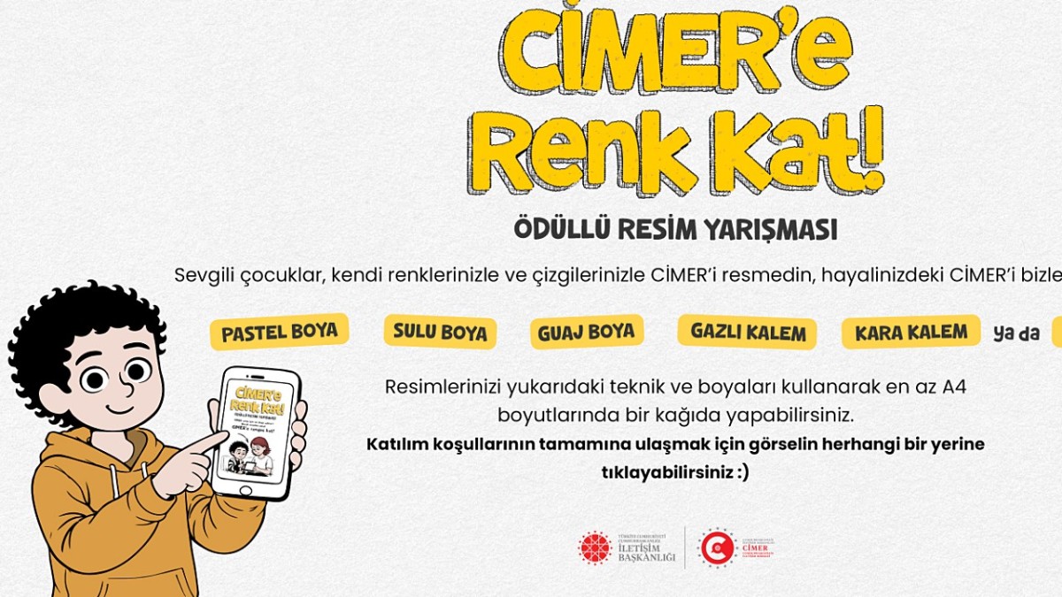CİMER’den Ödüllü Resim Yarışması