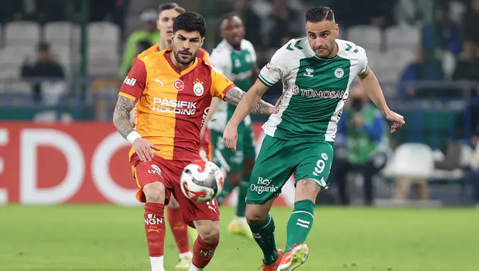 Konyaspor, Galatasaray'ı 2-0 Mağlup Etti