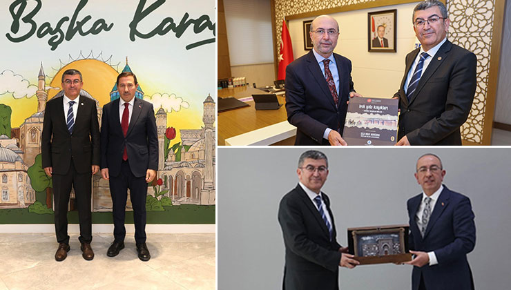 Hasan Ekici’den Belediye Başkanlarına Ziyaret