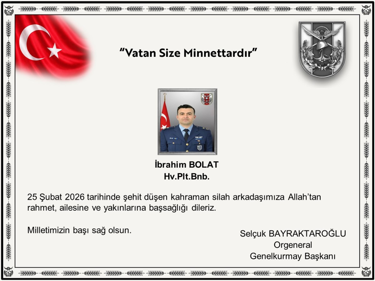 Şehit Olan Konyalı Pilot, İzmir'de Son Yolculuğuna Uğurlanacak