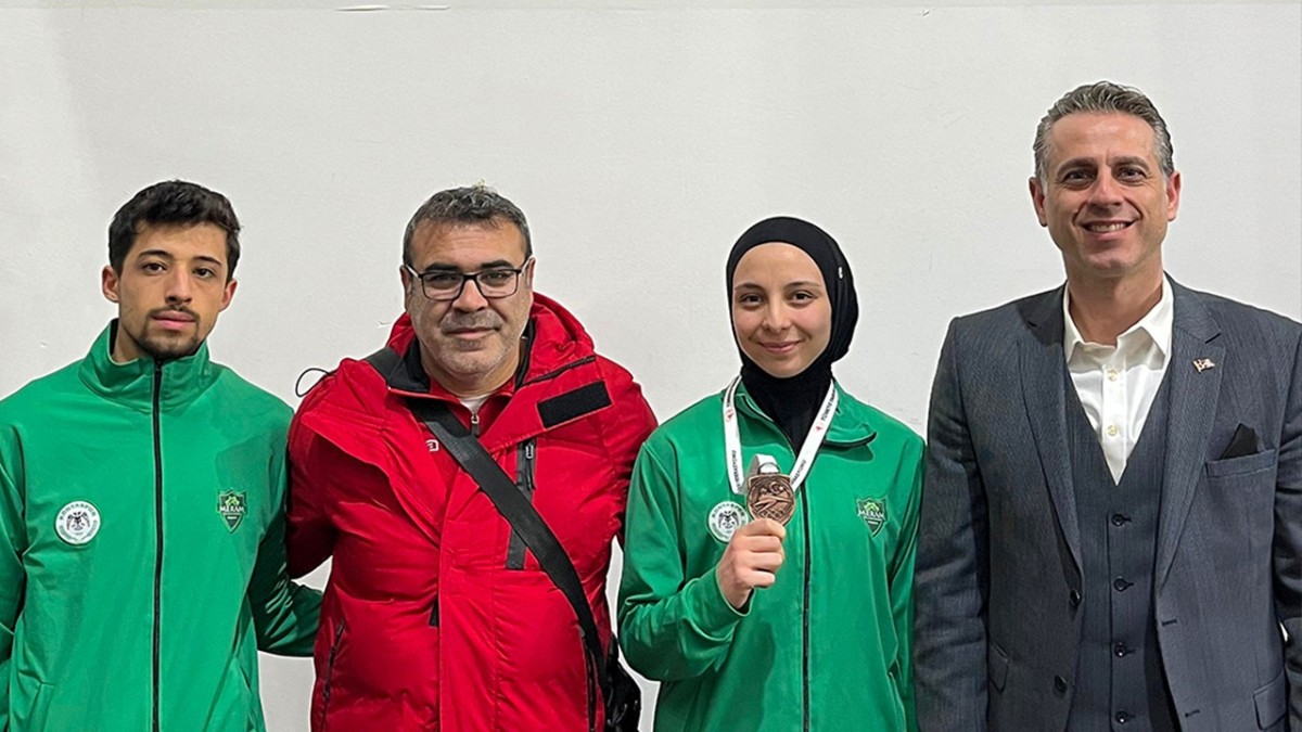 Meram Belediyesporlu Saliha Bağçeci Türkiye Üçüncüsü Oldu