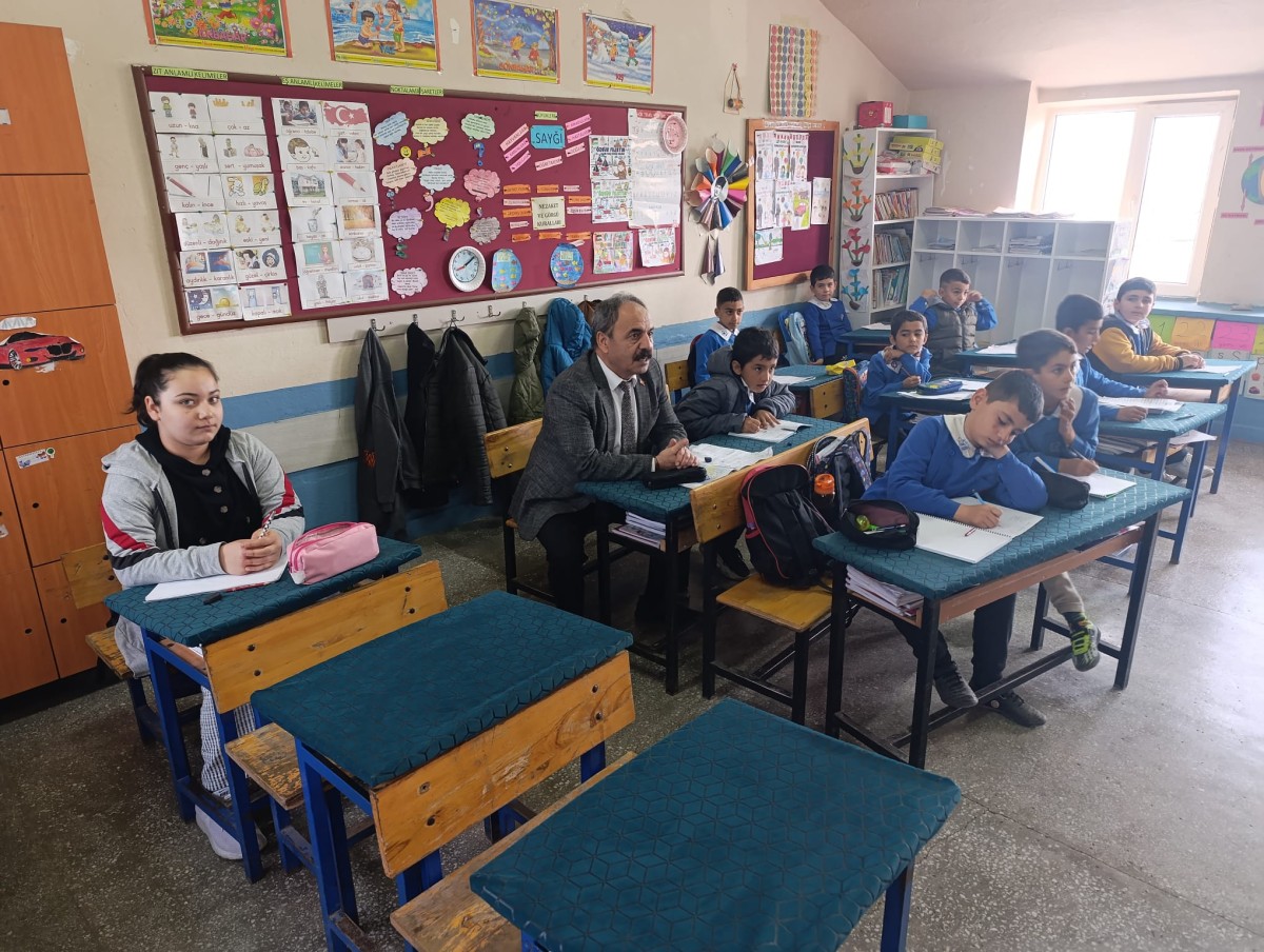 İşcan'dan Birleştirilmiş Sınıflı Okullara Ziyaret
