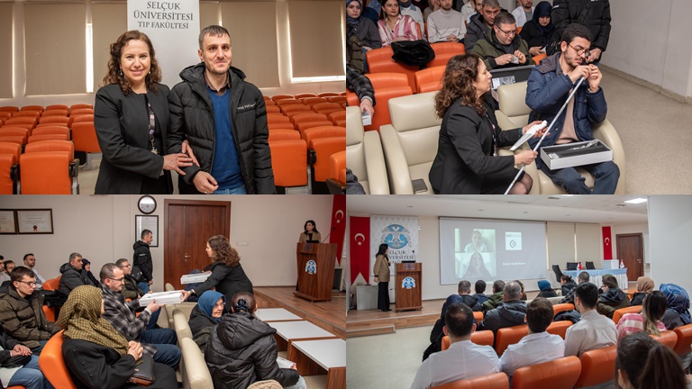 Selçuk Üniversitesinde Akıllı Baston Eğitimi Ve Teslimi