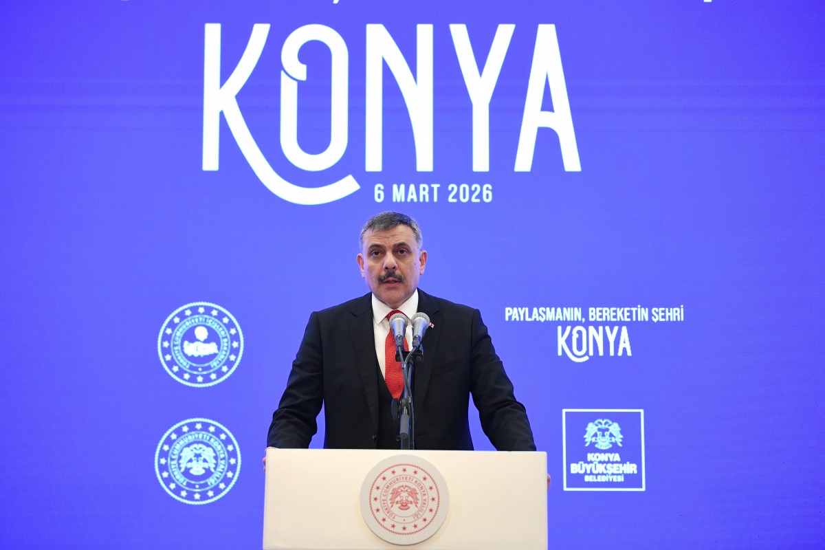 İçişleri Bakanı Çiftçi Konya’da “Gazze Gönül Sofrası İftarı”nda Gazzeli Ailelerle Buluştu