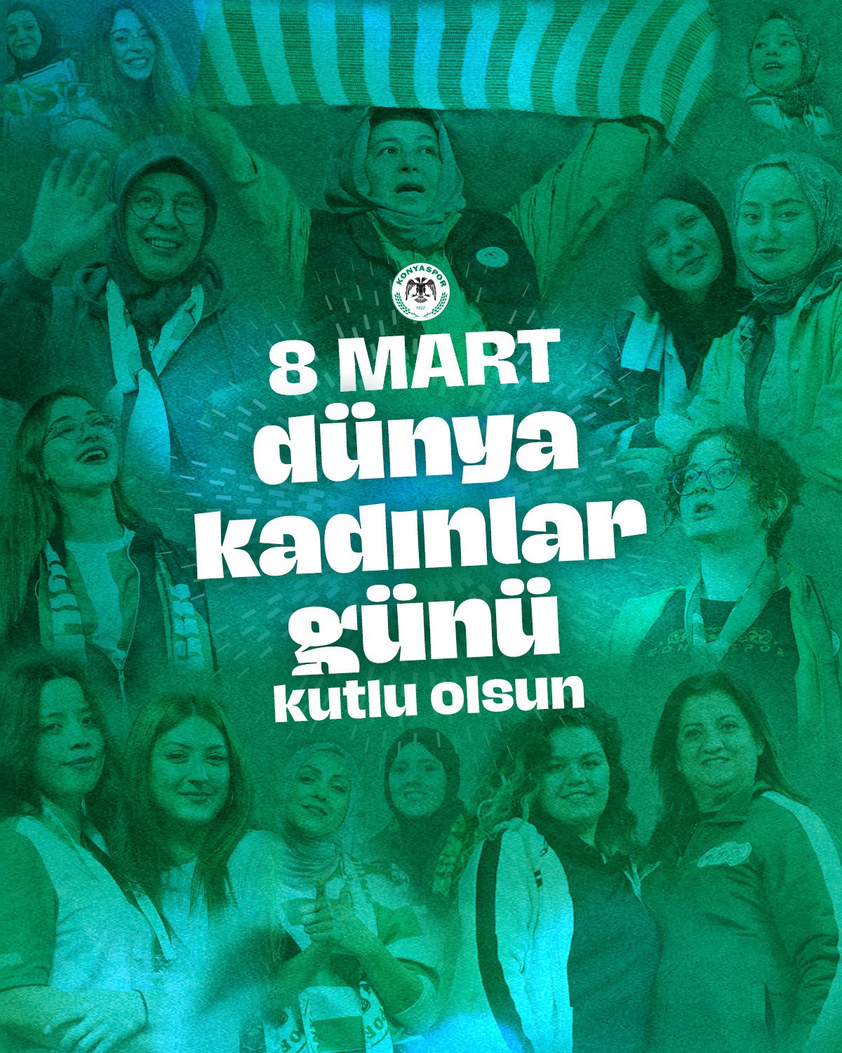 Konyaspor'dan Dünya Kadınlar Günü Mesajı