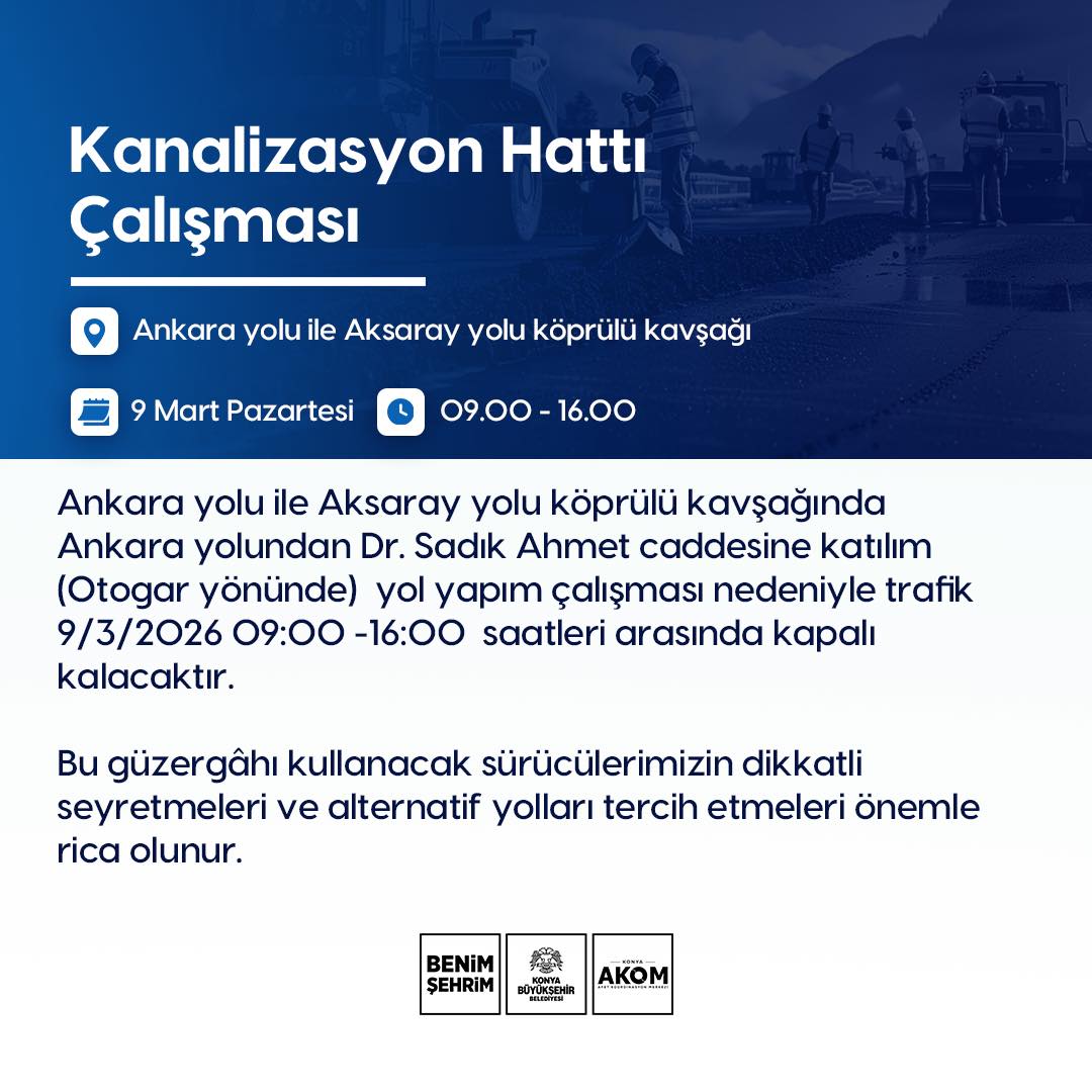 Otogar Yönüne Giden Sürücüler Dikkat!