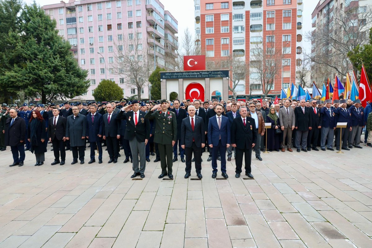 Konya’da Çanakkale Zaferi’nin 111’inci Yıl Dönümünde Şehitlerimizi Rahmetle Anıldı