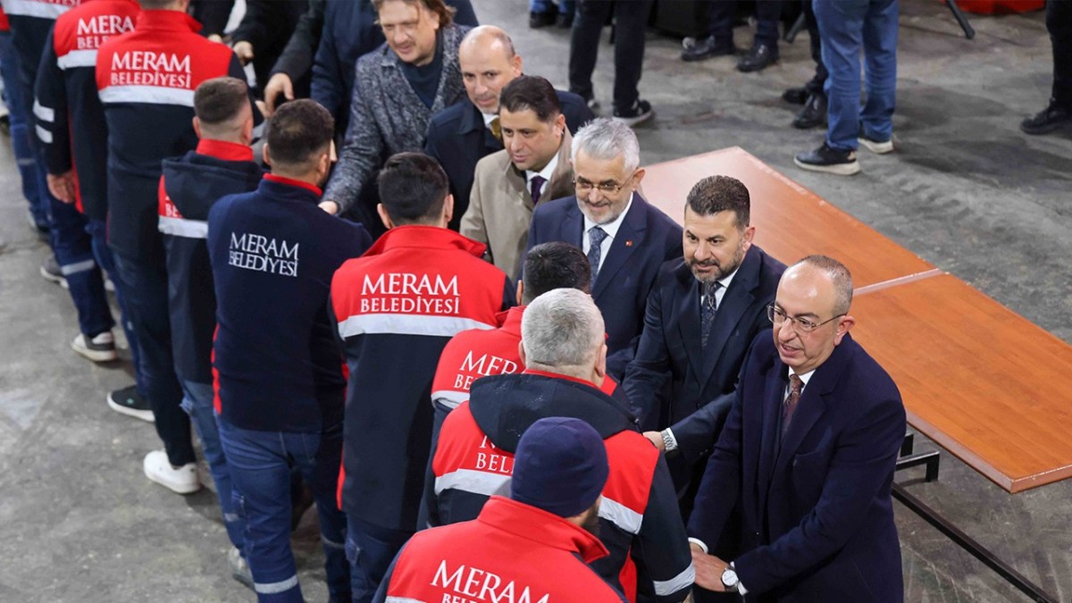 Başkan Kavuş Personeliyle Bayram Sevincini Paylaştı