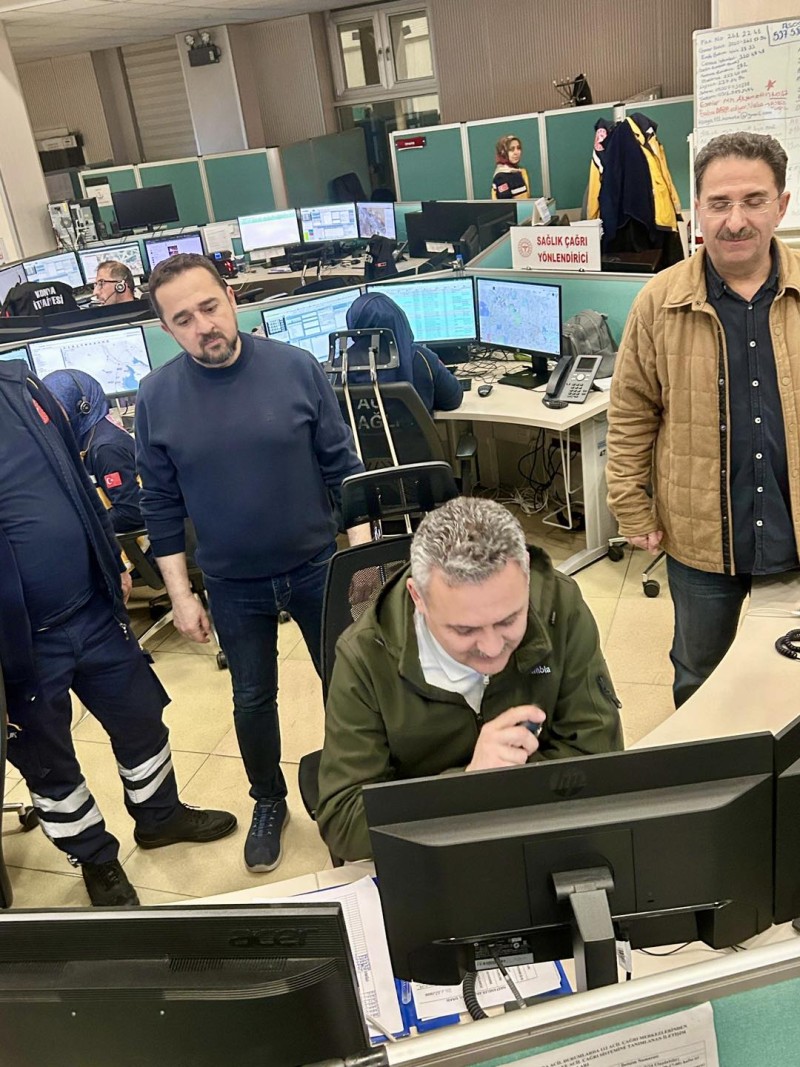 Doç. Dr. Yusuf Yavuz’dan 112’ye Bayram Ziyareti