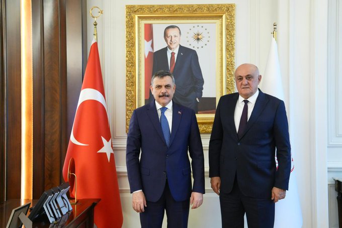 PANKOBİRLİK Genel Başkanı Ramazan Erkoyuncu’dan İçişleri Bakanı Mustafa Çiftçi’ye Ziyaret