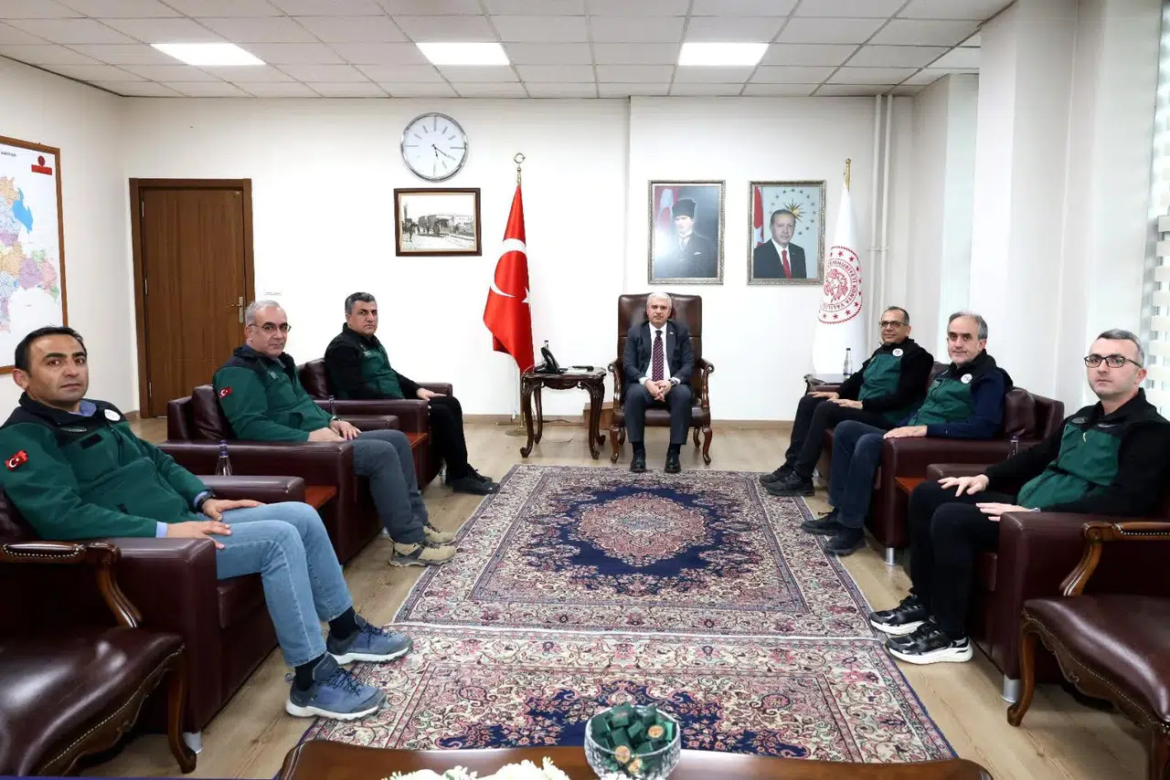 Devlet Su İşleri Heyeti, Vali İbrahim Akın’ı Ziyaret Etti