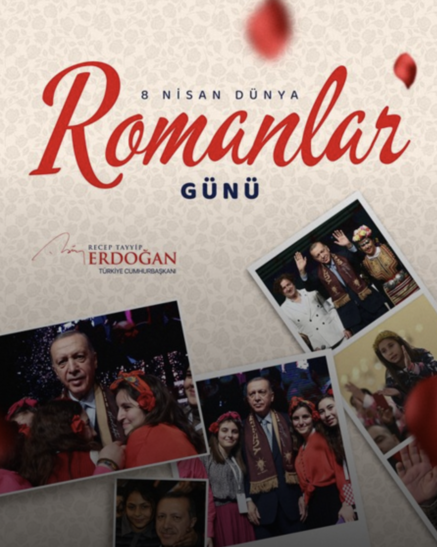 Cumhurbaşkanı Erdoğan’dan 8 Nisan Dünya Romanlar Günü Mesajı