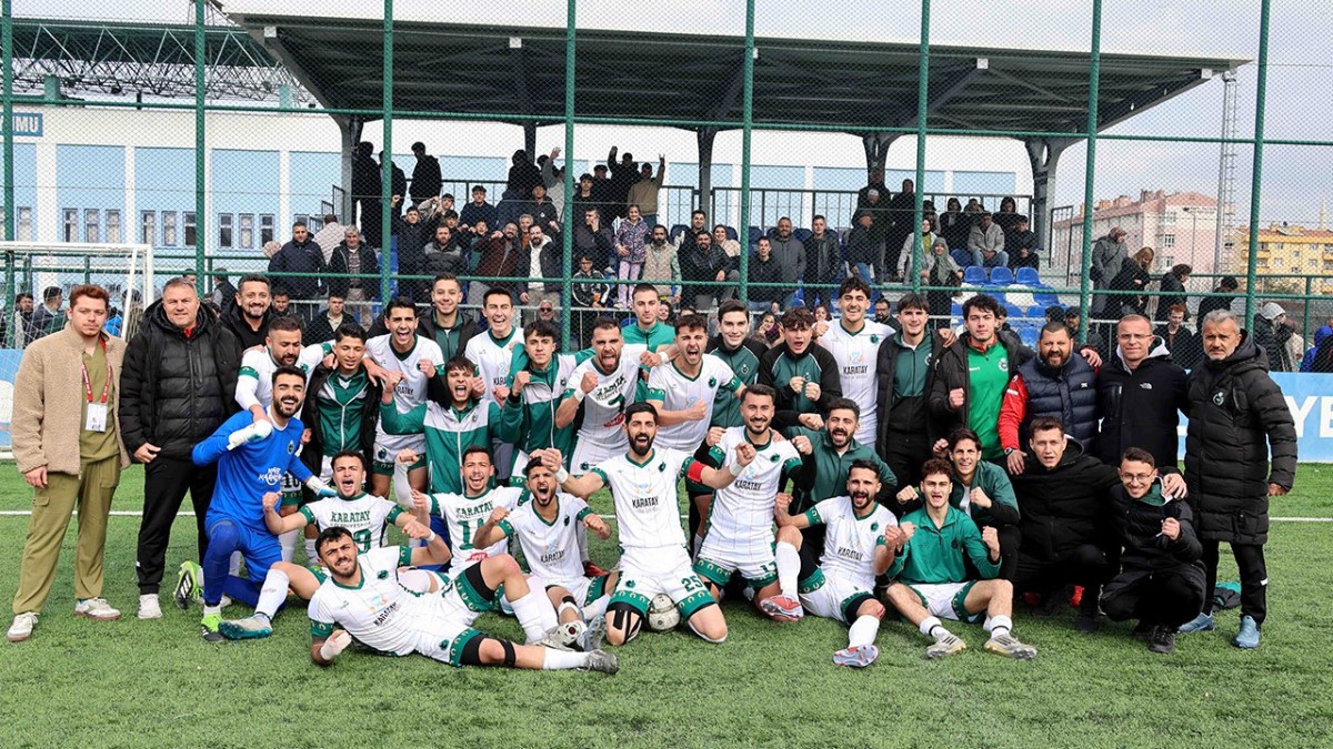 Karatay Belediyespor Futbolda Namağlup Şampiyon
