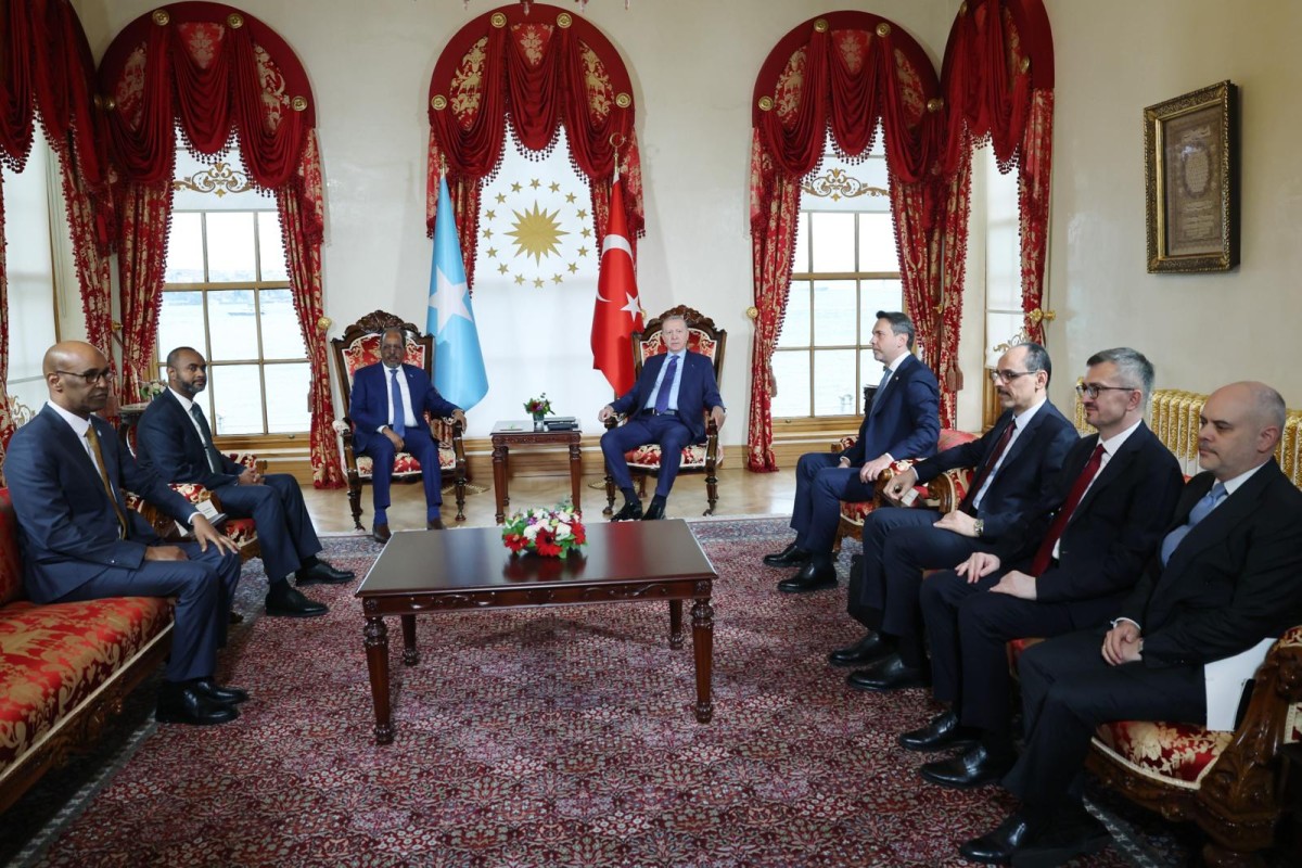 Cumhurbaşkanı Erdoğan, Somali Cumhurbaşkanı Mahmud İle Görüştü