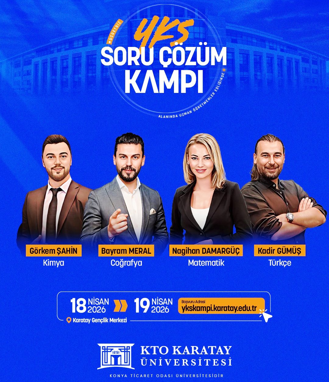 Konya’da Üniversite Hazırlık Kampı Başlıyor