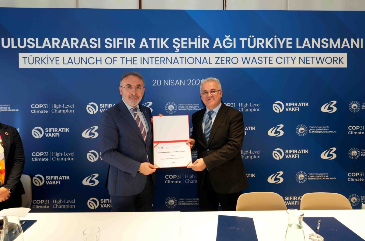 Karatay, Uluslararası Sıfır Atık Şehirleri Ağı’na Katıldı
