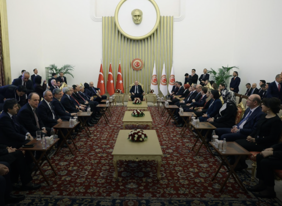 Cumhurbaşkanı Erdoğan, TBMM’deki 23 Nisan Resepsiyonuna Katıldı