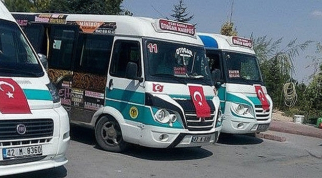 Konya'da Dolmuş Ücreti Zammında Tarih Belli Oldu