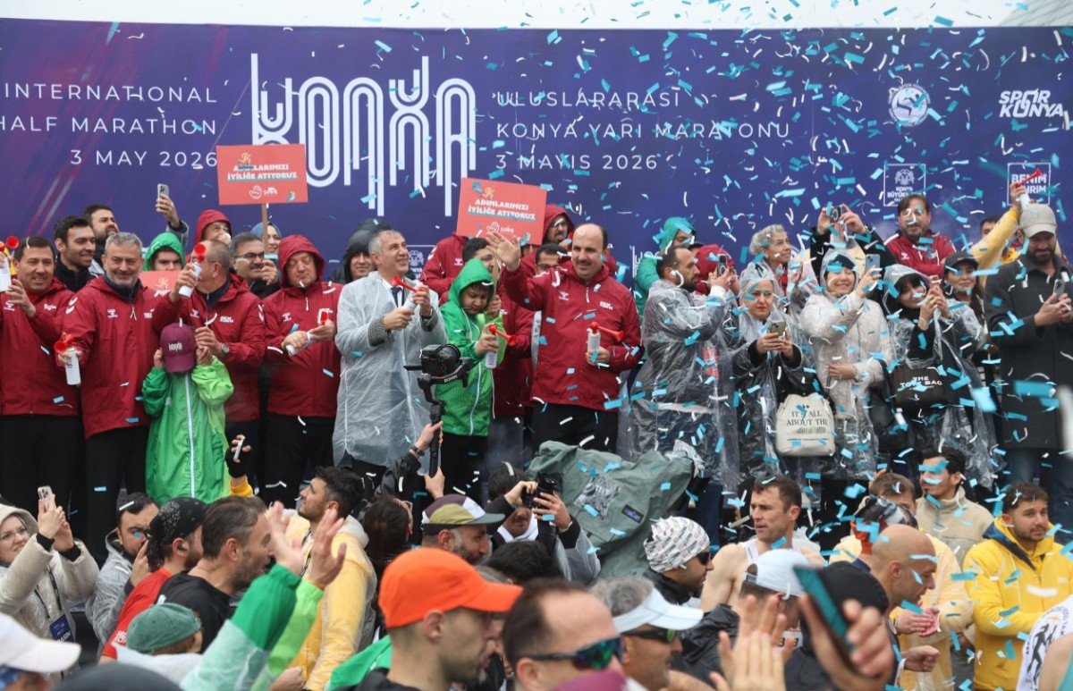5. Uluslararası Konya Yarı Maratonu'nda Dünyanın Ritmi Konya'da Attı