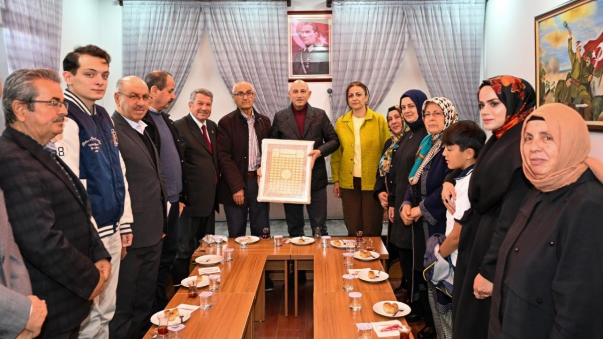 Emniyet Müdürü Yüksek, Konya Şehit Aileleri Derneği’ne Veda Ziyareti Gerçekleştirdi