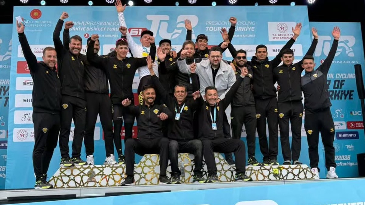 Konya Büyükşehirli Pedallar, Cumhurbaşkanlığı Bisiklet Turu’nda Göz Doldurdu