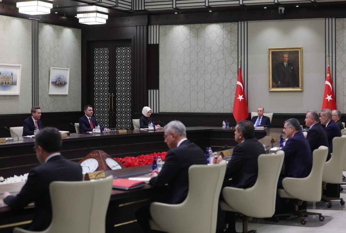 Cumhurbaşkanlığı Kabinesi Toplandı
