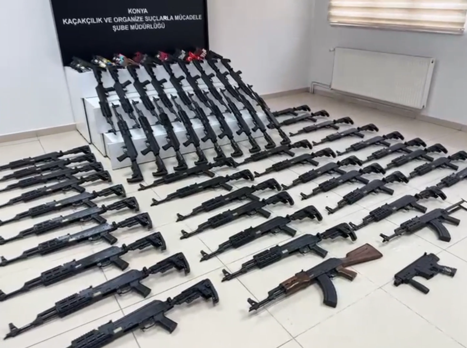 Konya’da Cephanelik Ele Geçirildi!