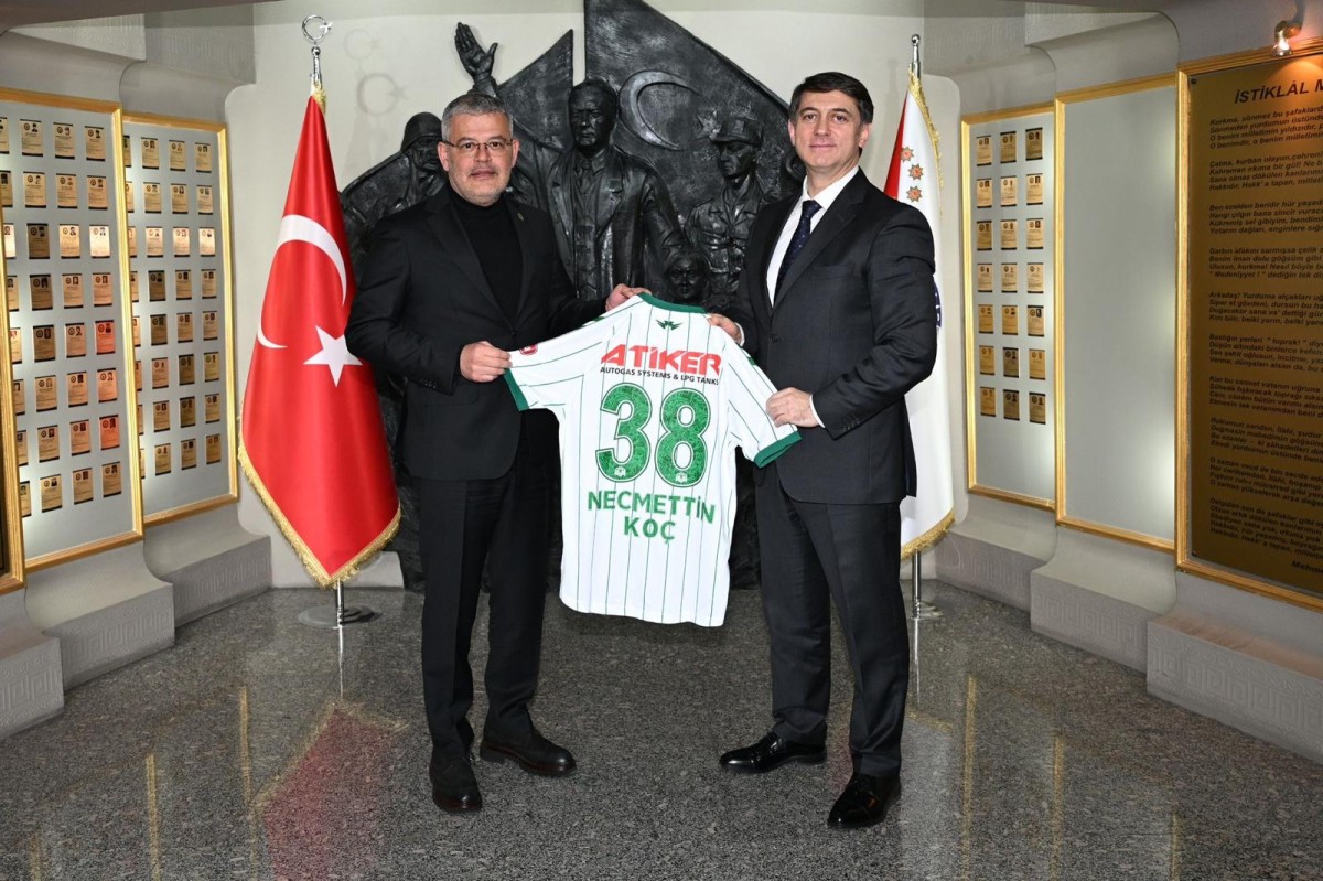 Ömer Atiker, Konya İl Emniyet Müdürü Necmettin Koç’a Ziyarette Bulundu