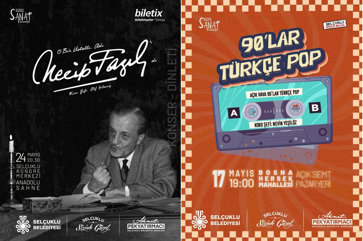 Mayıs Ayında Selçuklu’da Sanat Rüzgarı Esecek