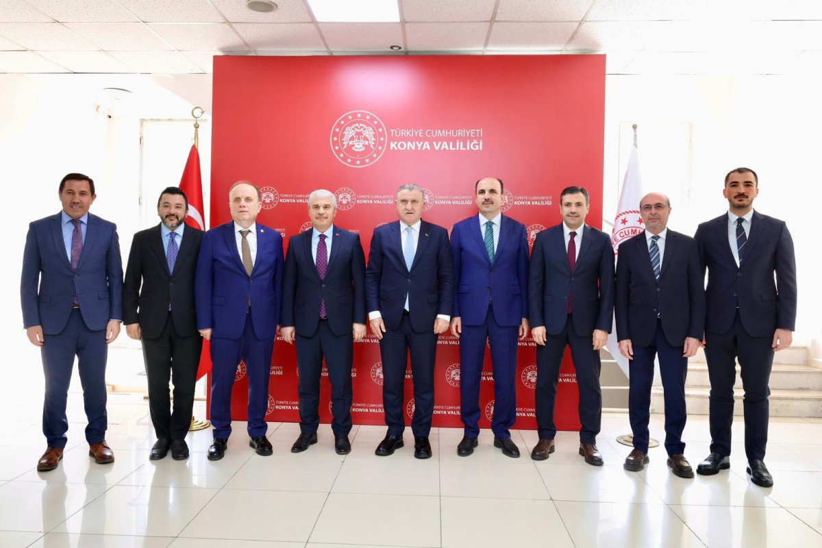 Bakan Osman Aşkın Bak’tan Konya Valiliği’ne Ziyaret