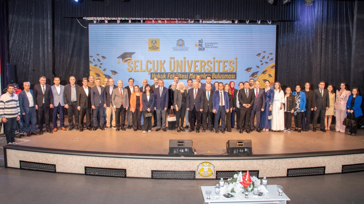 Selçuk Üniversitesi, Hukuk Fakültesi Mezunlarını Buluşturdu