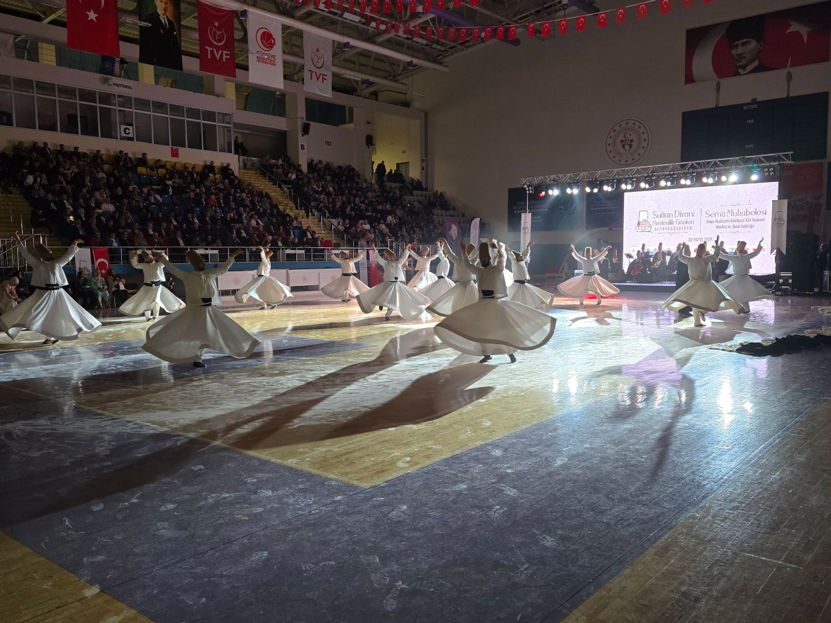 Konya Büyükşehir Sema Topluluğu Afyonkarahisar’da Sema Mukabelesi Gerçekleştirdi