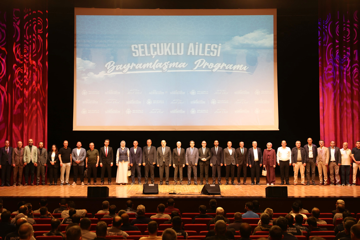 Selçuklu Belediyesi Geleneksel Bayramlaşma Programı Gerçekleştirildi