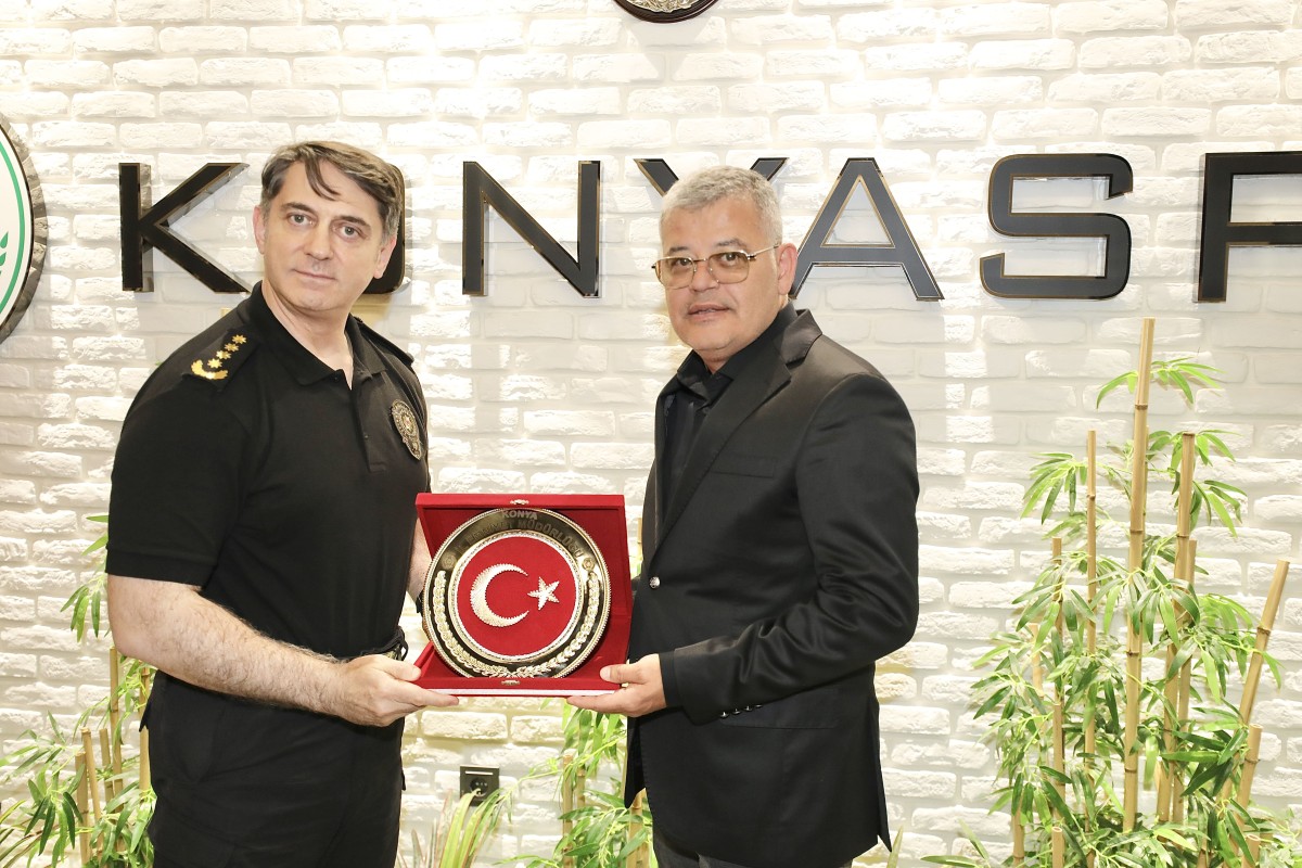 İl Emniyet Müdürü Koç’tan Konyaspor'a Anlamlı Ziyaret