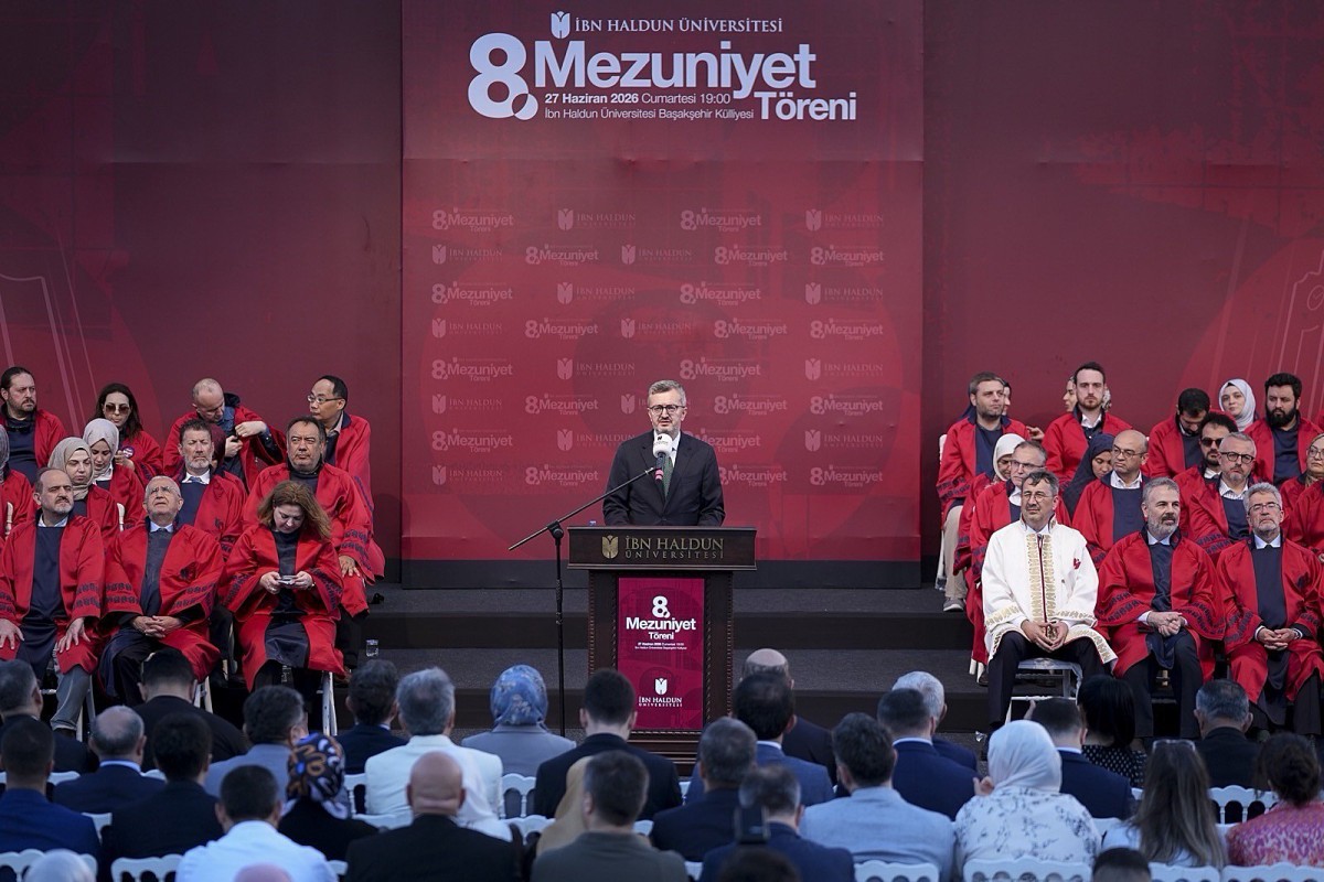 İletişim Başkanı Duran, İbn Haldun Üniversitesi Mezuniyet Töreni’nde Konuştu