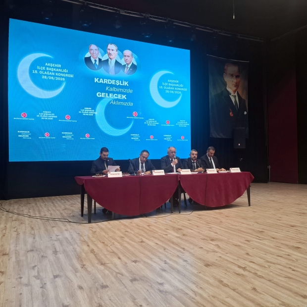 MHP Akşehir İlçe Kongresi'nde Birlik Mesajı