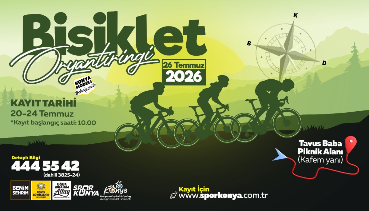 Bisiklet Oryantiringi Heyecanı Başlıyor