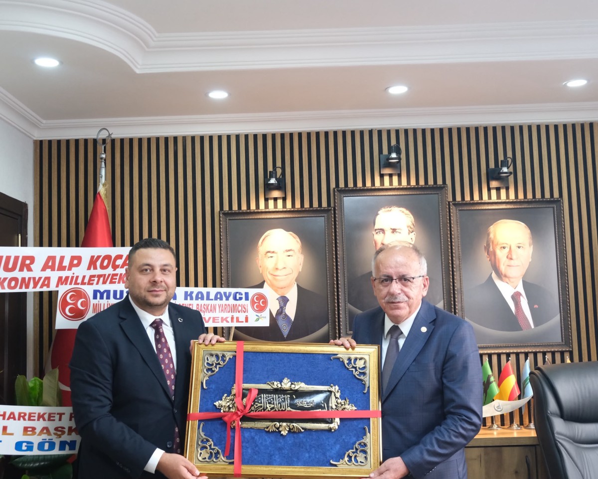 MHP’li Mustafa Kalaycı’dan Konya Ülkü Ocakları’na Ziyaret
