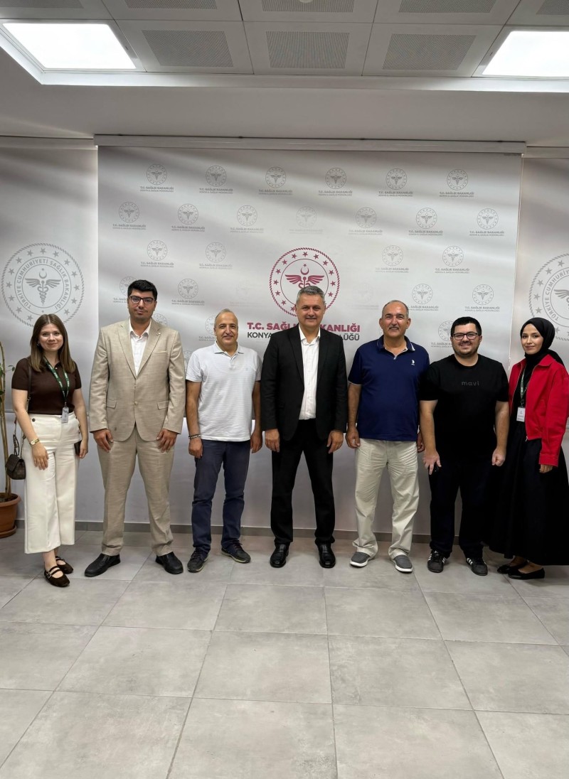 Yeşilay Konya Şubesi’nden İl Sağlık Müdürü Doç. Dr. Yusuf Yavuz’a Ziyaret