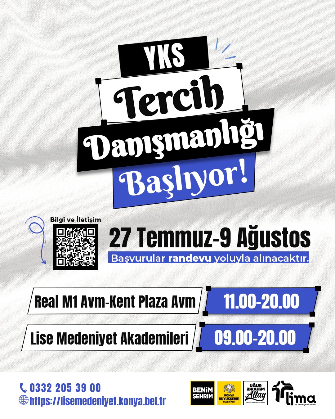 YKS Adaylarına Ücretsiz Tercih Danışmanlığı