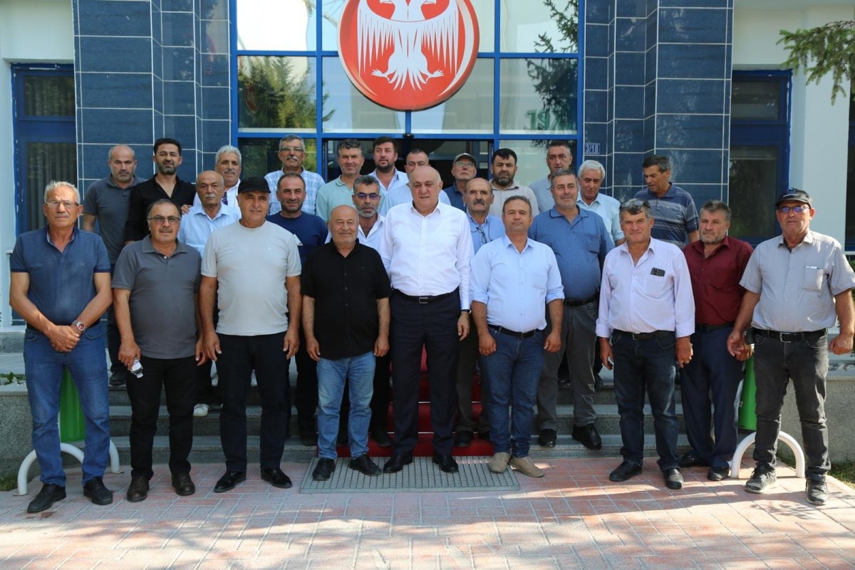 PANKOBİRLİK Genel Başkanı Ramazan Erkoyuncu, Seydişehirli Muhtarları Çumra Tesislerinde Ağırladı